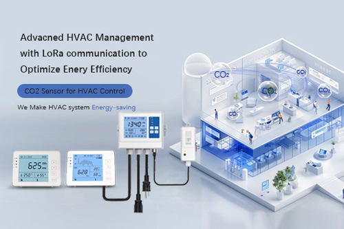 Мониторинг LoRa CO2 для управления HVAC для оптимизации энергии