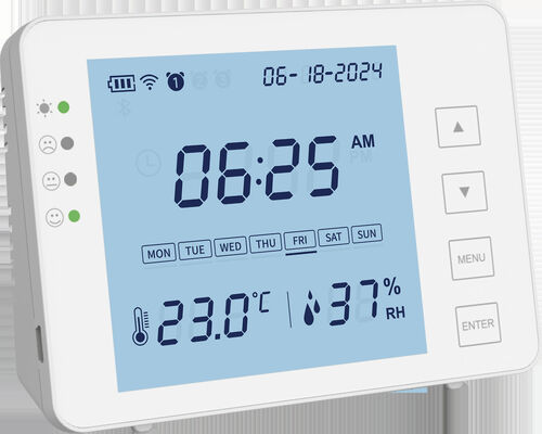 Хорошая цена. ODM Внутренний термометр влажности Wifi Термометр гигрометр для офисной лаборатории онлайн