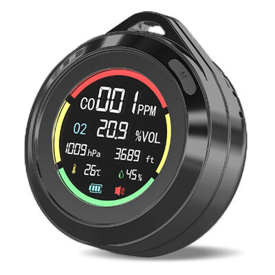 Хорошая цена. 6 в 1 мини портативная сигнализация о окиси углерода с газовым детектором анализатором ODM онлайн