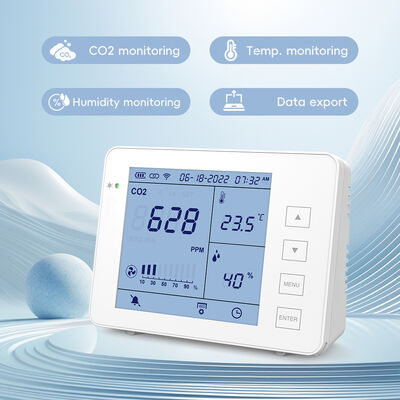 Хорошая цена. Перезаряжаемый детектор CO2 – внутренний NDIR-датчик для точного мониторинга воздуха онлайн