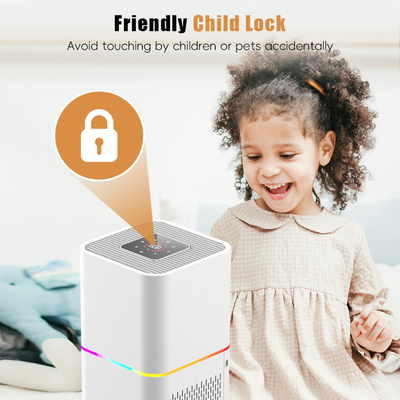 Good price Экономный очиститель воздуха для спальни HEPA для аллергии и домашних животных волосы 100V онлайн