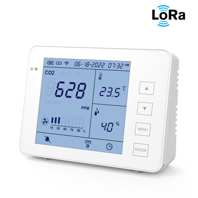 Хорошая цена. Портативный CO2 счетчик в помещении с перезаряжаемым датчиком NDIR для дома, офиса, класса онлайн