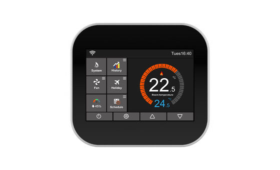 Безопасный термостат WiFi для умного дома с защитой от замыкания и заморозки для детей.